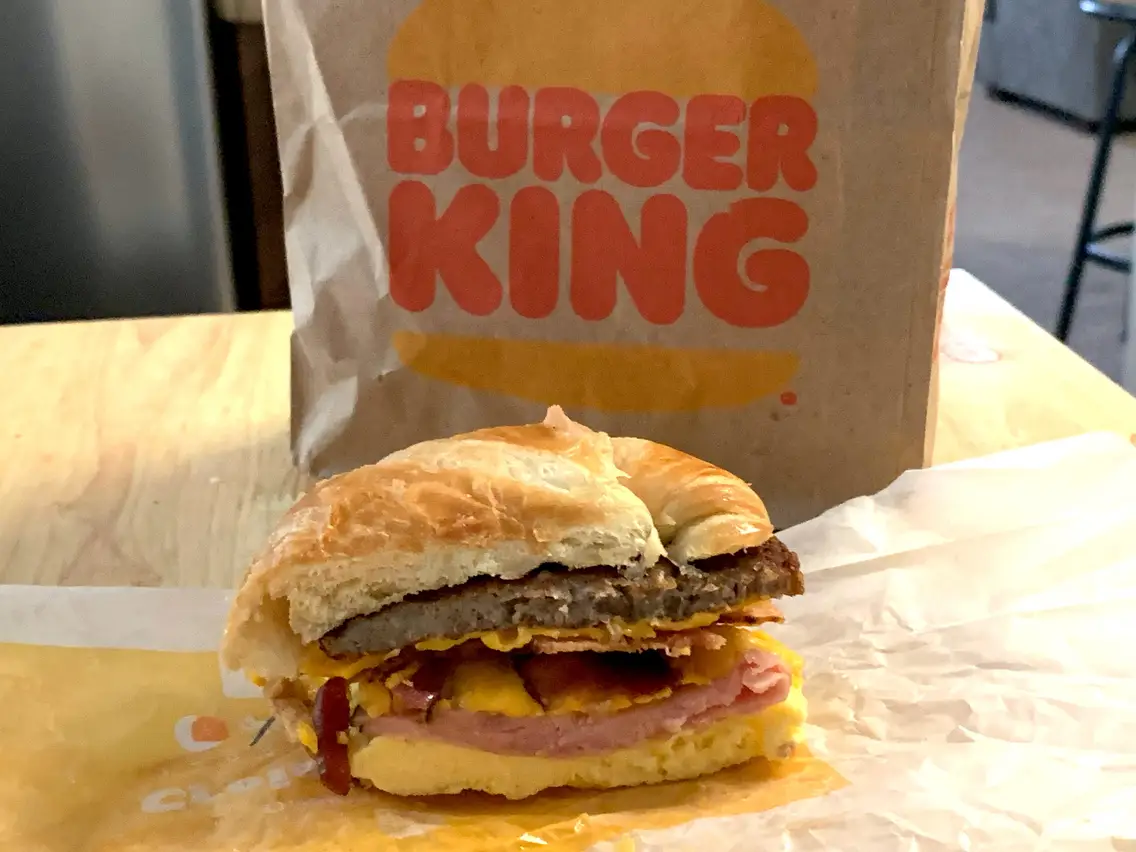 Burger King breakfast meals