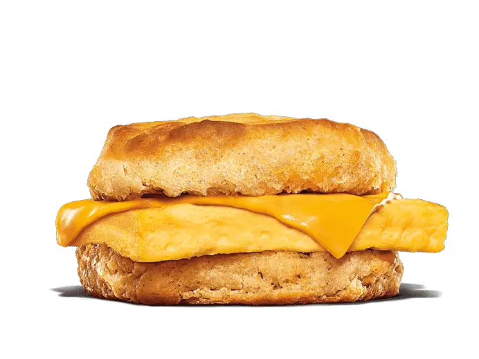 Burger King egg cheese biscuit