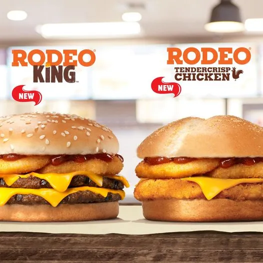 Burger King Rodeo Burgers